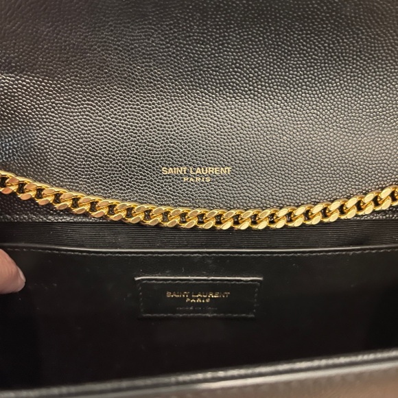 YSL *Authentic* Kate Medium Black with Gold Hardware. Full set. - Picture 10 of 10